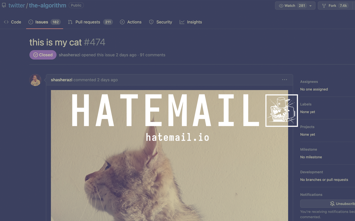 hatemail tech newsletter, 2023-04-03